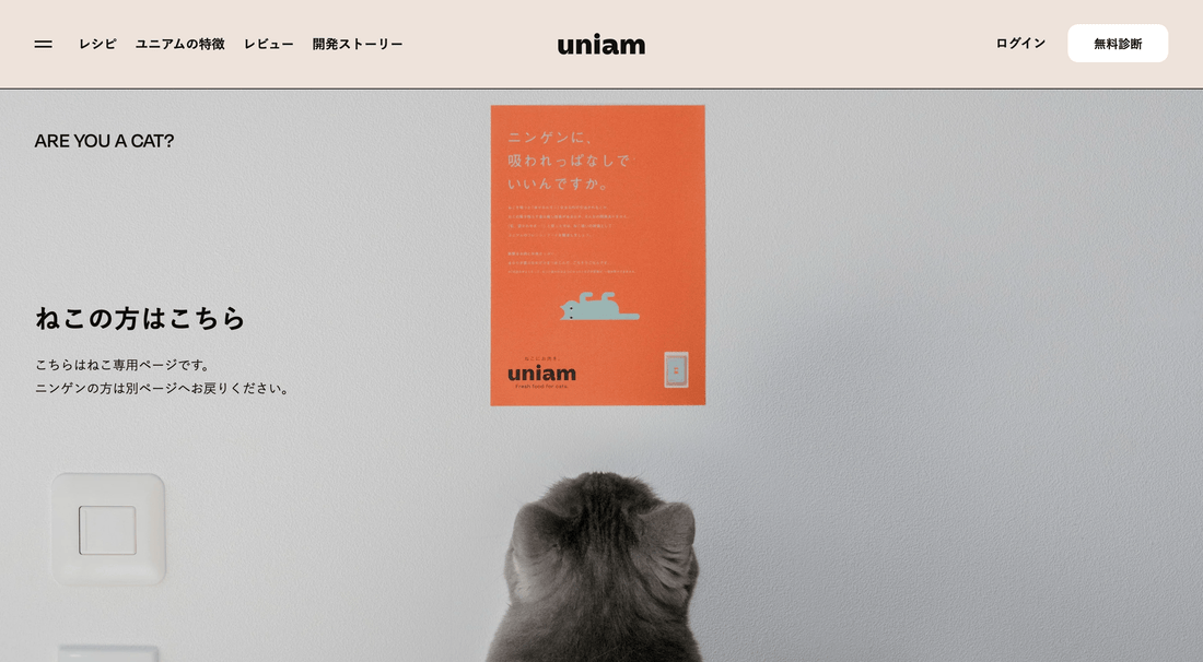 ねこ向け広告公開】ねこのための、ねこ専用ページを公開 ねこ向け広告公開】ねこのための、ねこ専用ページを公開