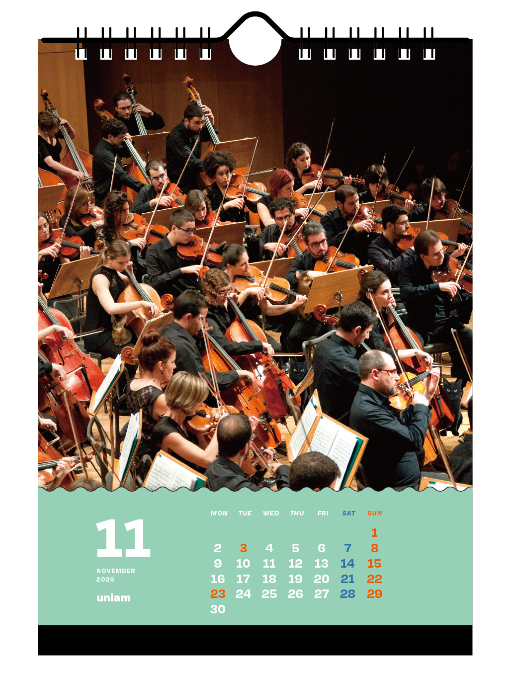 【数量限定】ねこどこカレンダー2026