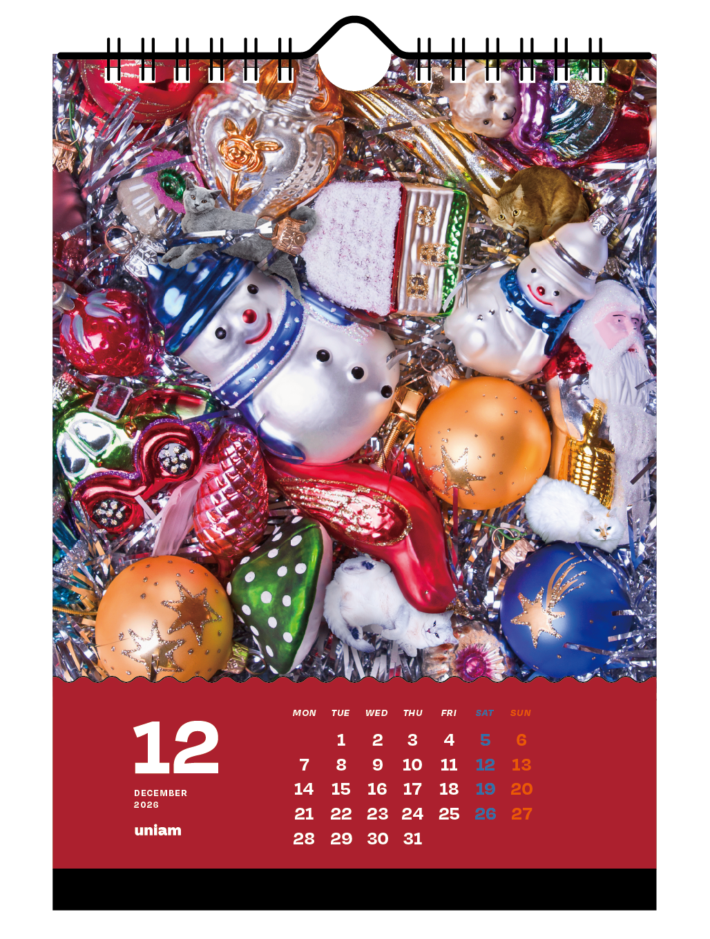 【数量限定】ねこどこカレンダー2026