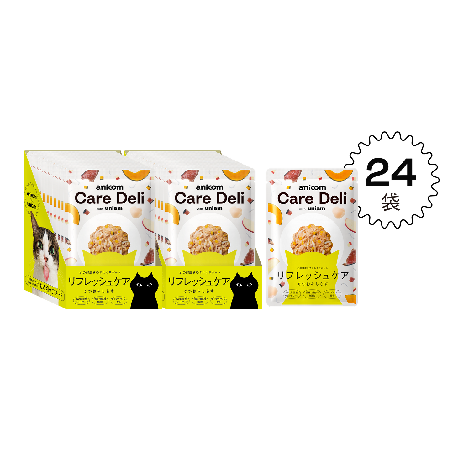 【定期便】Care Deli ウェットフード リフレッシュケア