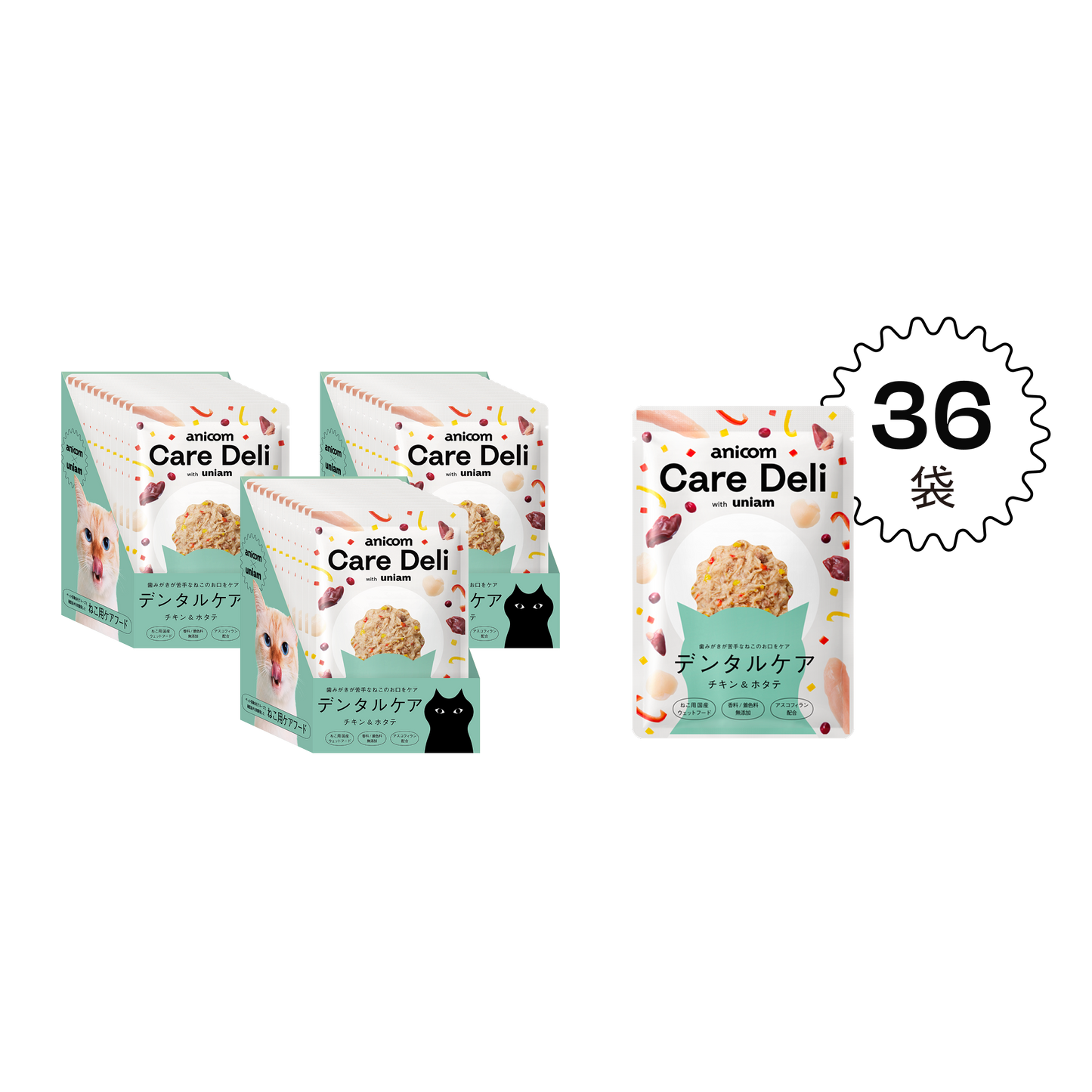 【定期便】Care Deli ウェットフード デンタルケア
