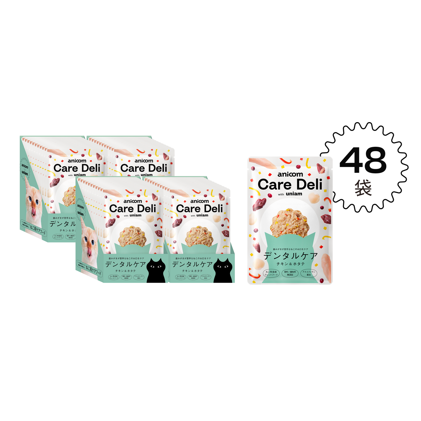 【定期便】Care Deli ウェットフード デンタルケア