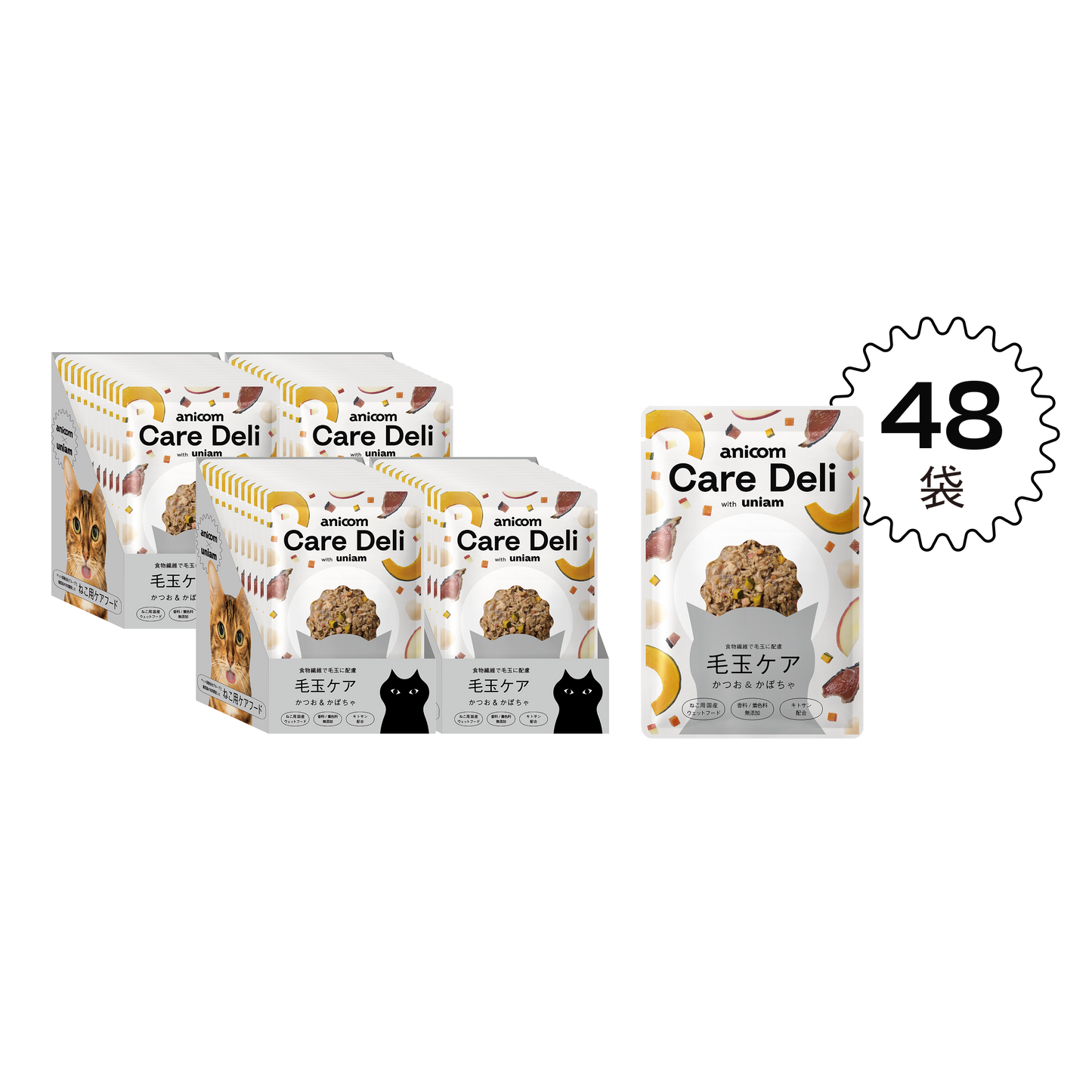 【定期便】Care Deli ウェットフード 毛玉ケア