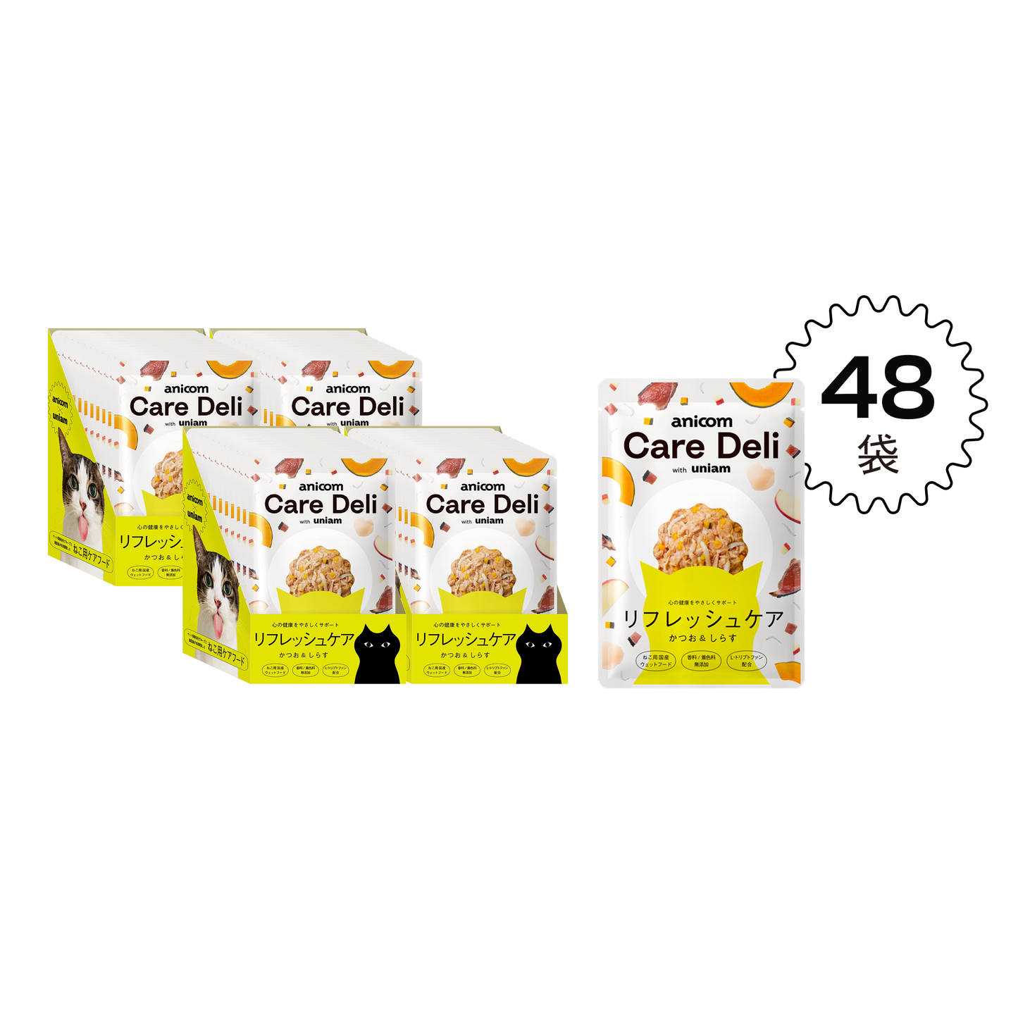 【定期便】Care Deli ウェットフード リフレッシュケア