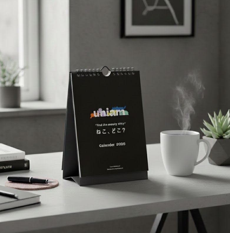 【数量限定】ねこどこカレンダー2026