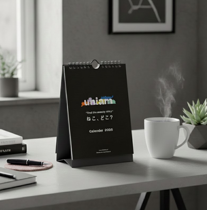 【数量限定】ねこどこカレンダー2026