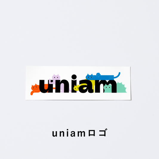 ステッカー　uniamロゴ